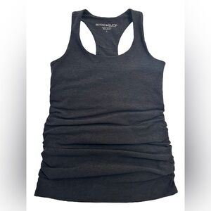Beyond the Bump/Beyond Yoga Spacedye Bases Covered Tank Sz Small Black Maternity